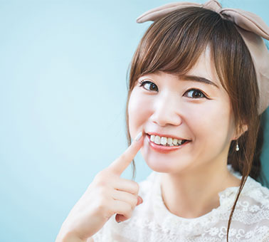美しい笑顔を取り戻すことができる
